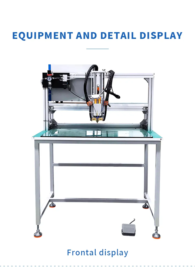 Transistor-based Gantry Pneumatic Battery Spot Welder For Battery Manufacturing第6张