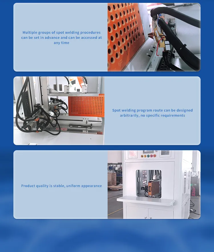 Double-Sided Automatic Spot Welder for Power Battery Packs with Nickel Tab Welding第6张