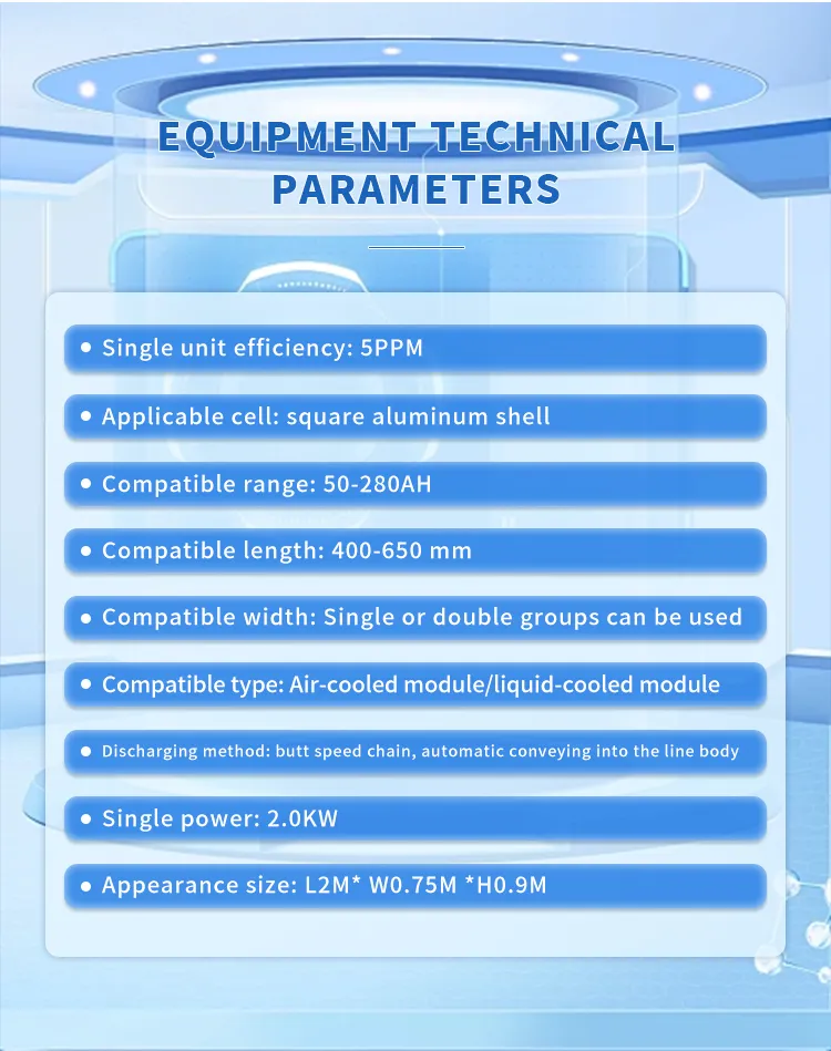 Aluminum Shell Prismatic Lithium Battery Extrusion Machine Prismatic Cell Pressing Machine第4张