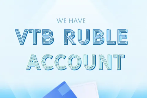 VTB Ruble Account Now Available for Russian Customers!