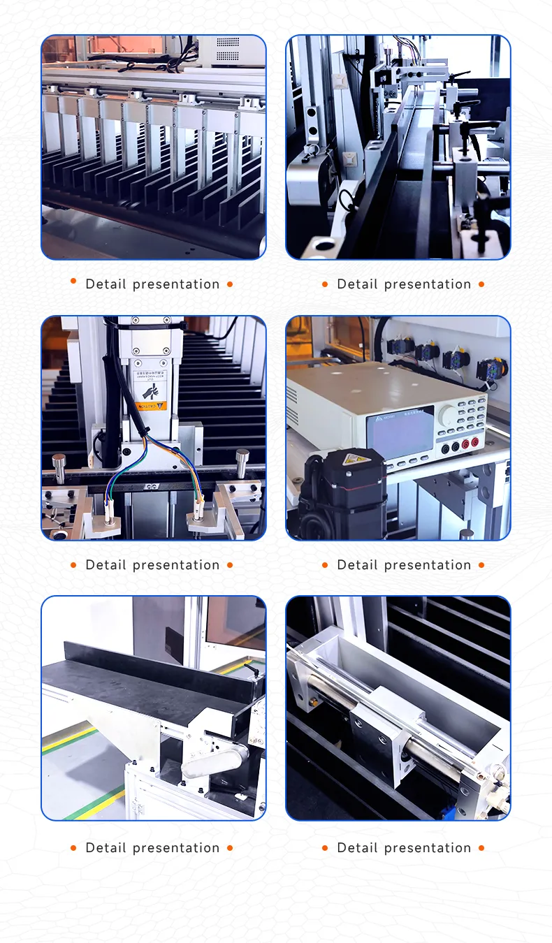 10-Channel Automatic Prismatic Battery Sorter OCV and IR testing machine第8张