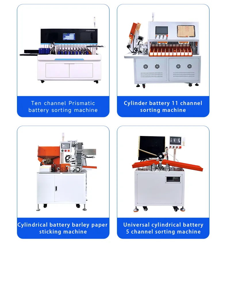 10-Channel Automatic Prismatic Battery Sorter OCV and IR testing machine第11张