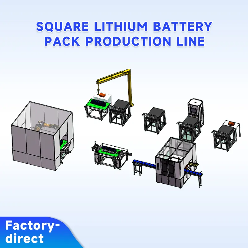 High-Efficiency Prismatic Battery Pack Production Line High-Efficiency Prismatic Battery Pack Production Line