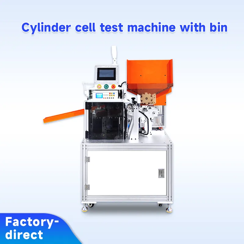 Cylindrical Battery Testing Machine with Material Hopper Cylindrical Battery Testing Machine with Material Hopper