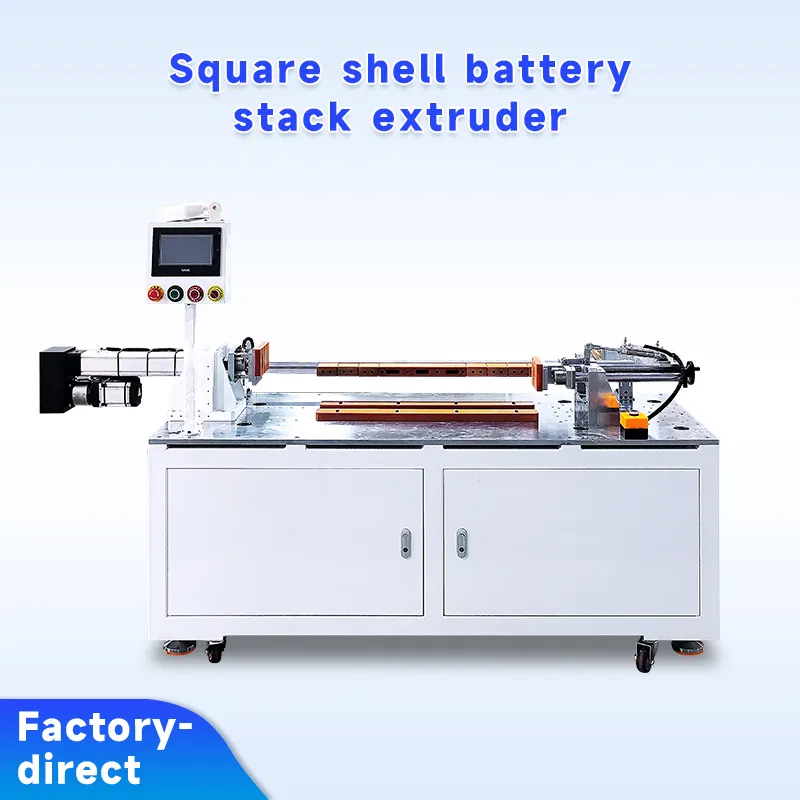 Prismatic Battery Stacking Press Machine for Lithium-Ion Battery Pack Assembly Prismatic Battery Stacking Press Machine for Lithium-Ion Battery Pack Assembly