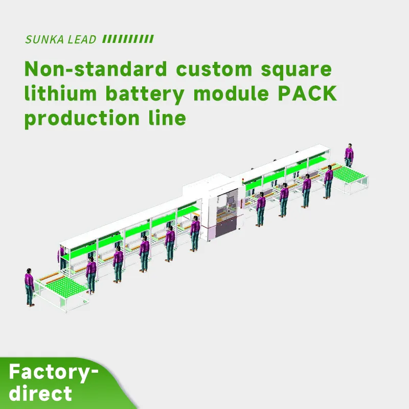 Non-standard Custom Prismatic Lithium Battery Module Pack Production Line Non-standard Custom Prismatic Lithium Battery Module Pack Production Line
