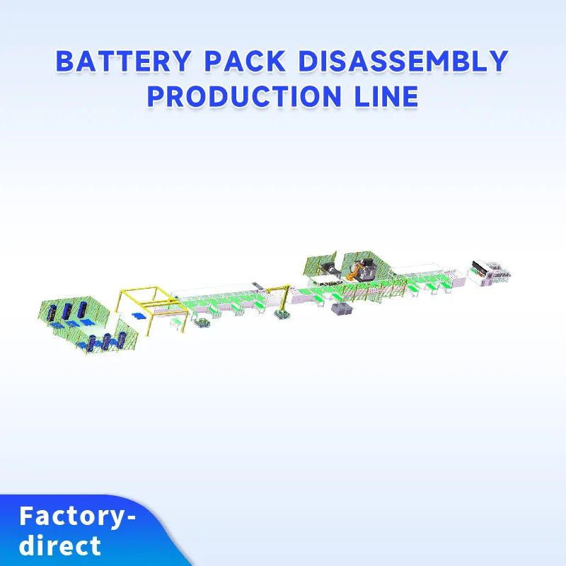 Battery Pack Disassembly Production Line for Used Power Battery Packs Battery Pack Disassembly Production Line for Used Power Battery Packs