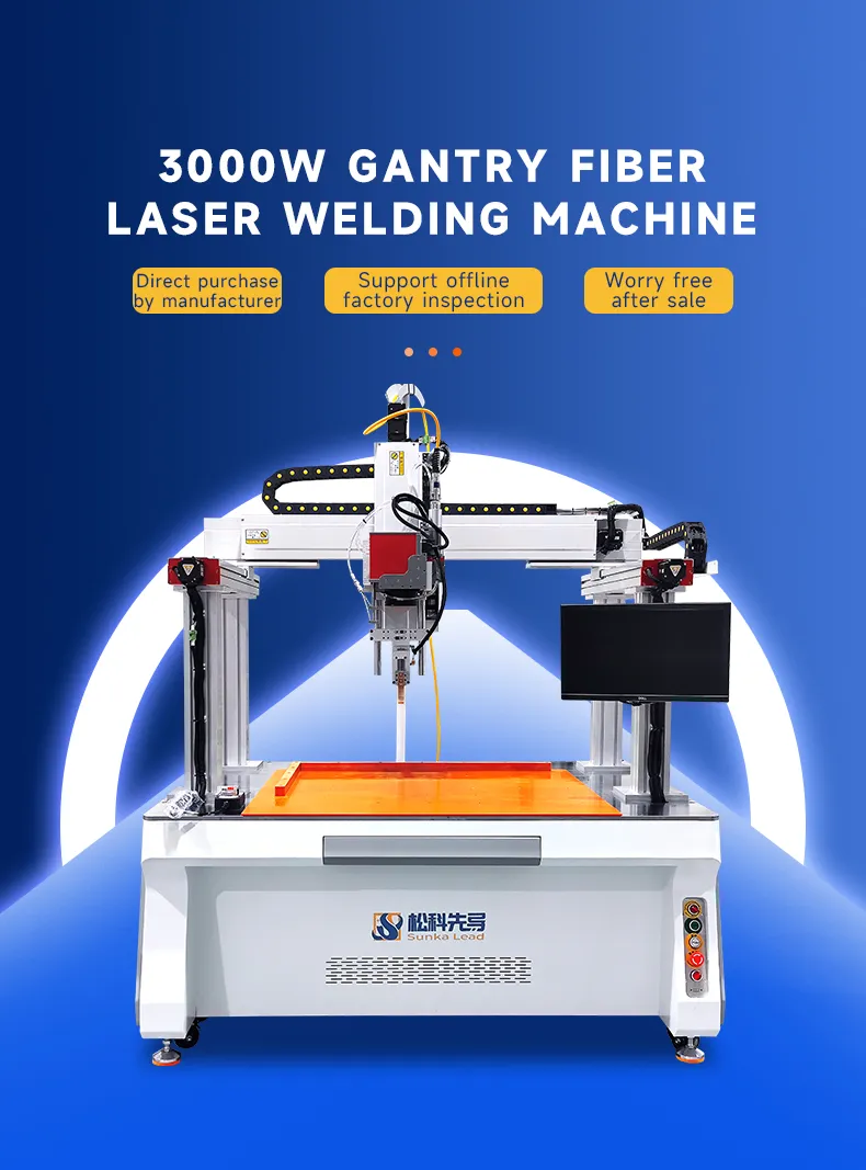 3000W Gantry Fiber Laser Welding Machine for Lithium Battery Welding第1张