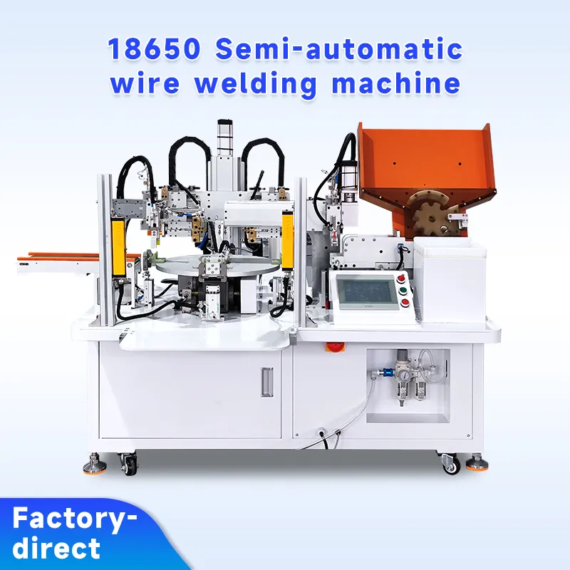 18650 Semi-Automatic Lead Wire Welding Machine for Battery Terminals 18650 Semi-Automatic Lead Wire Welding Machine for Battery Terminals