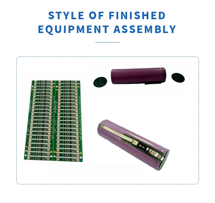 18650 Protection Board Spot Welding &amp; Sticker Integration Machine第6张