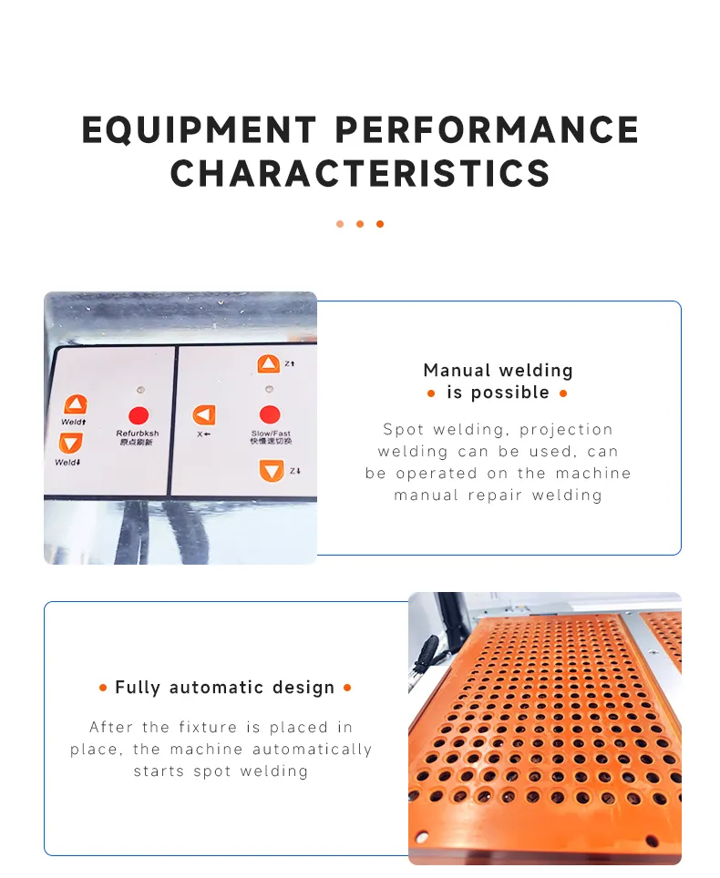 Single-Side Automatic Spot Welding Machine for Lithium Battery Packs (14500, 18650, 21700)第4张