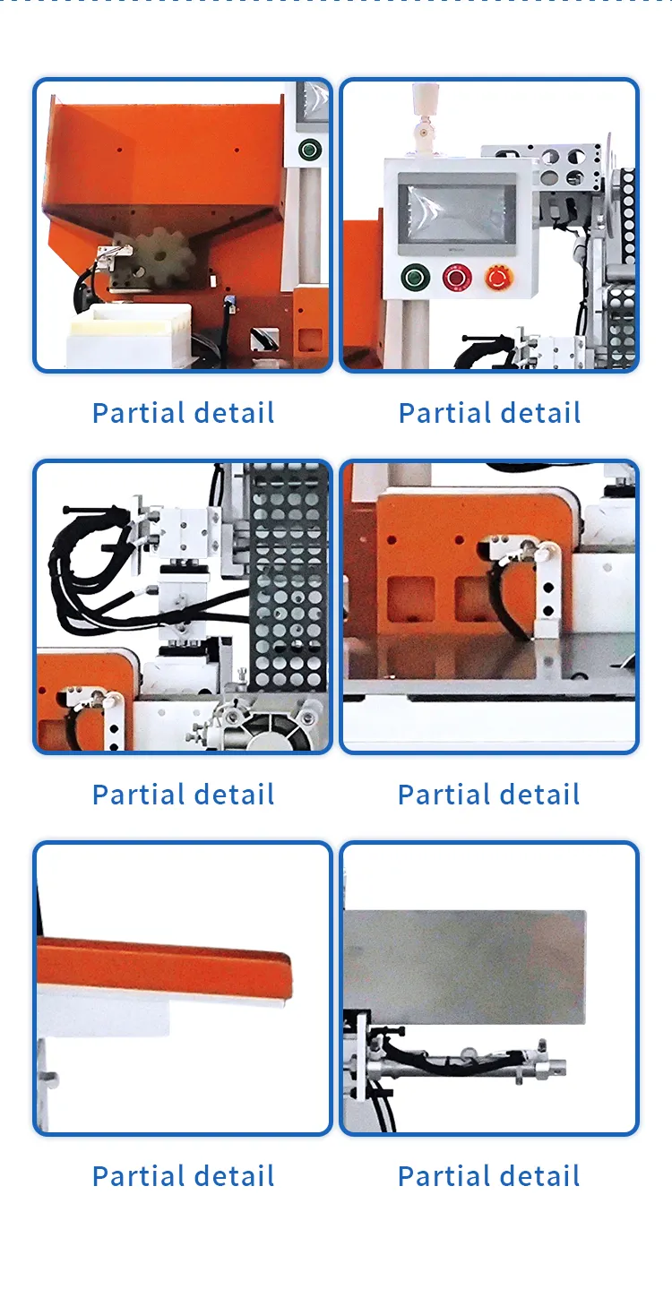 Automatic 18650 and 21700 Cylindrical Battery Insulation Paper and PVC Applicator第9张