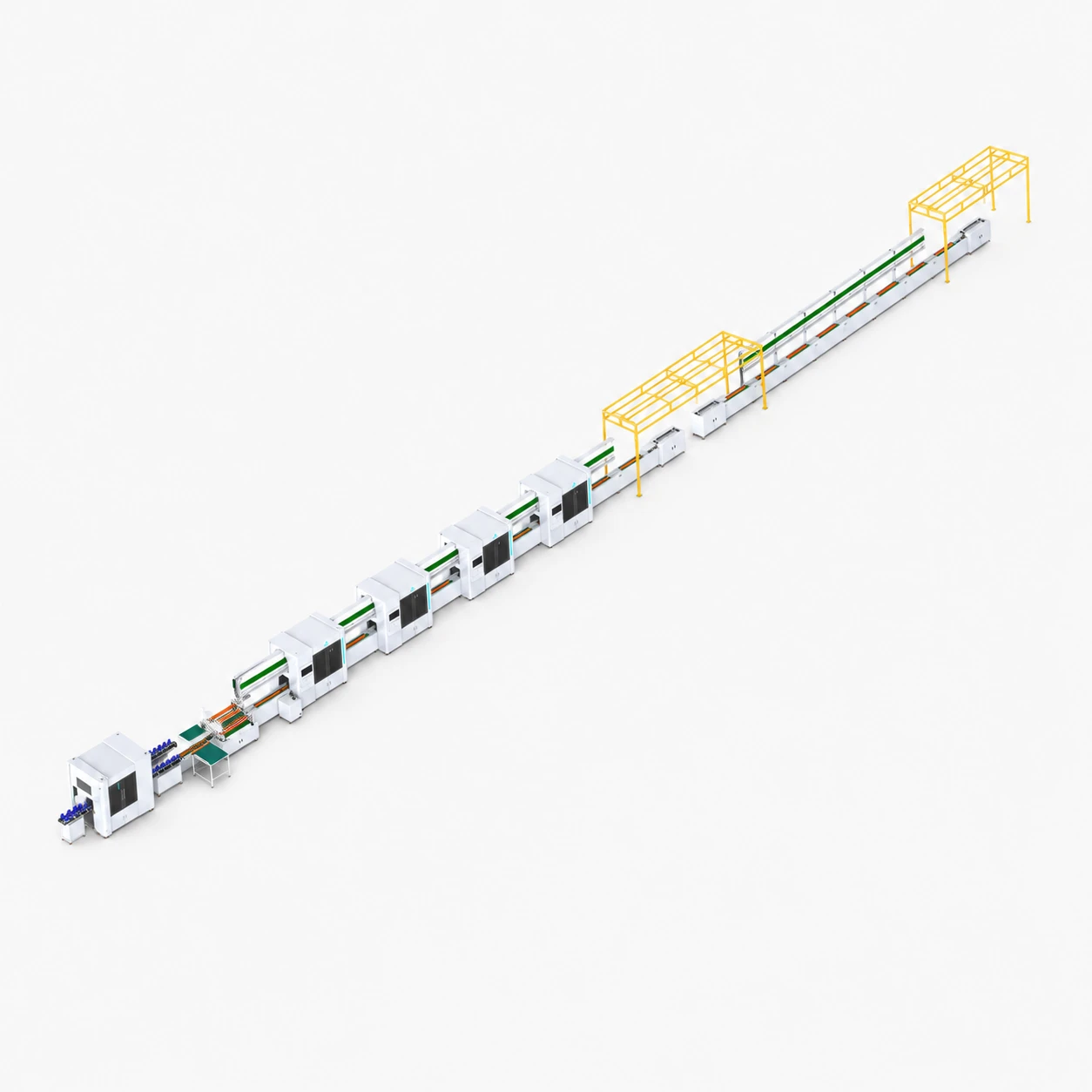 Semi-Automatic PACK Production Line for Prismatic Lithium-Io