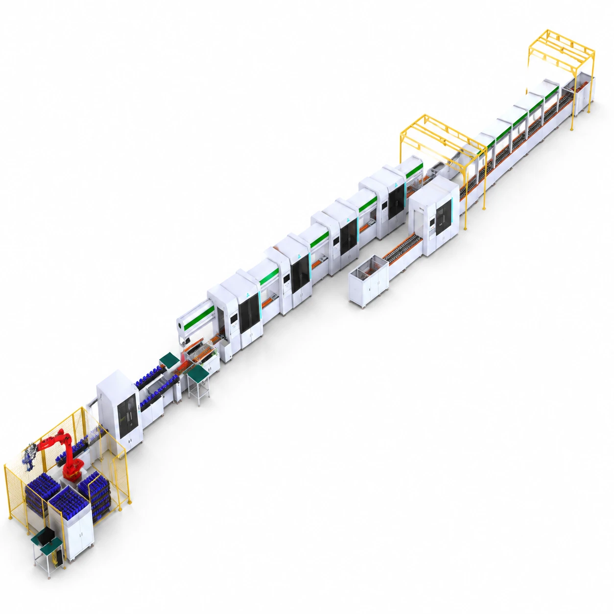 Automatic Loading  PACK  Production Line for  Industrial and