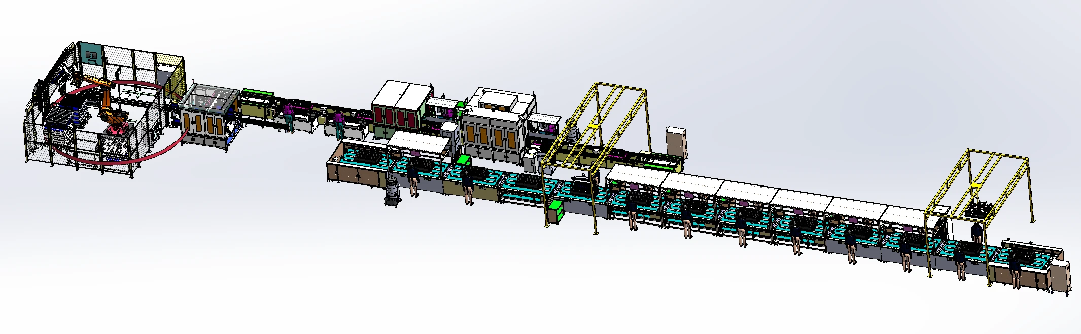 8 PPM prismatic LFP energy storage module and PACK productio